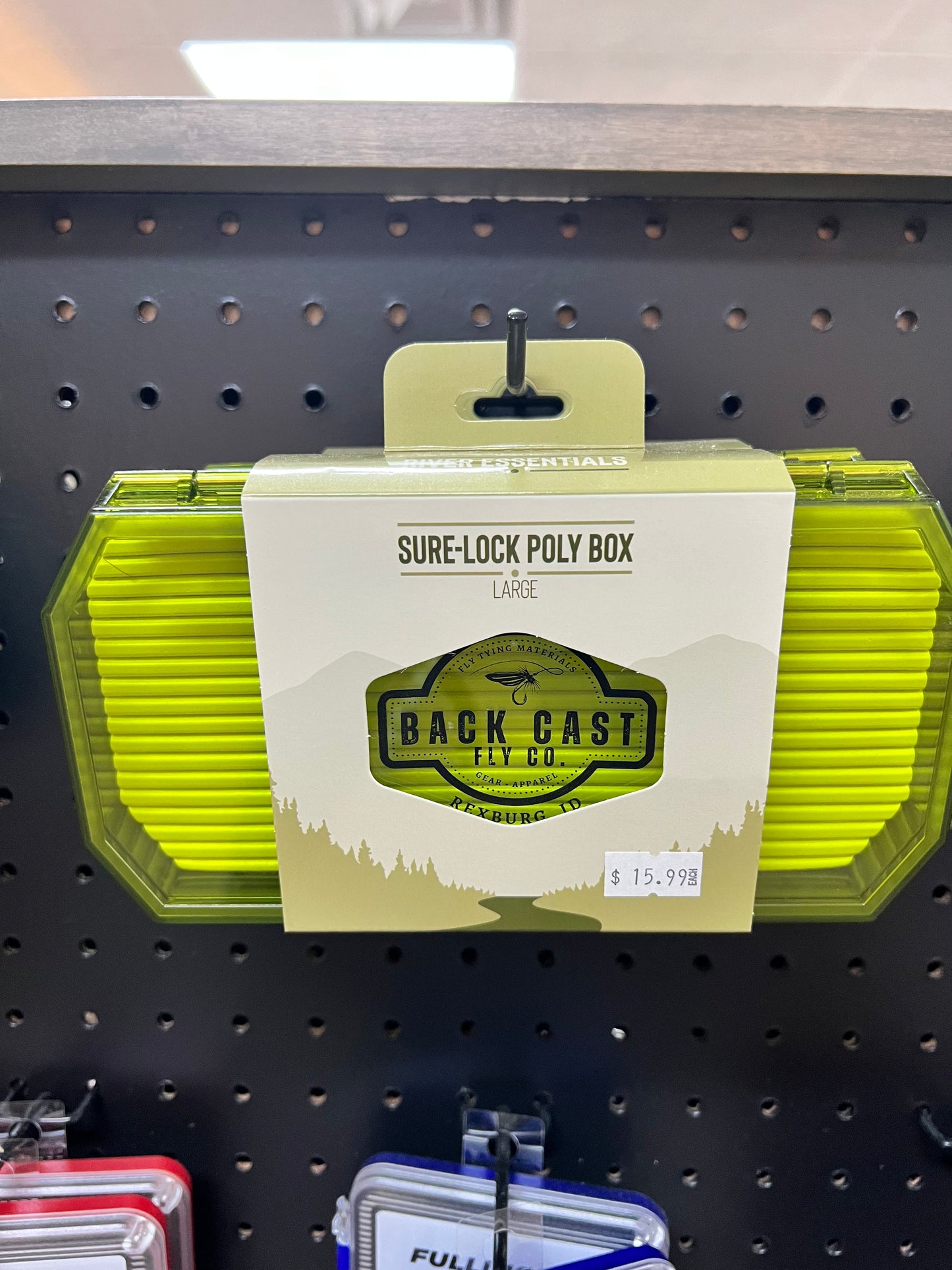 Green Tinted Poly Streamer Box