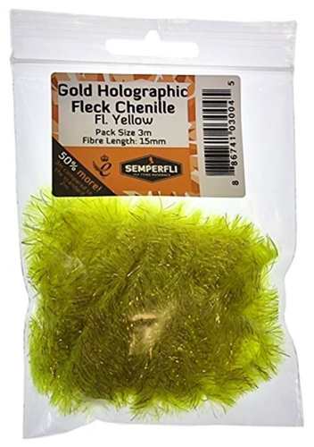 Gold Tinsel Fleck 15mm Large