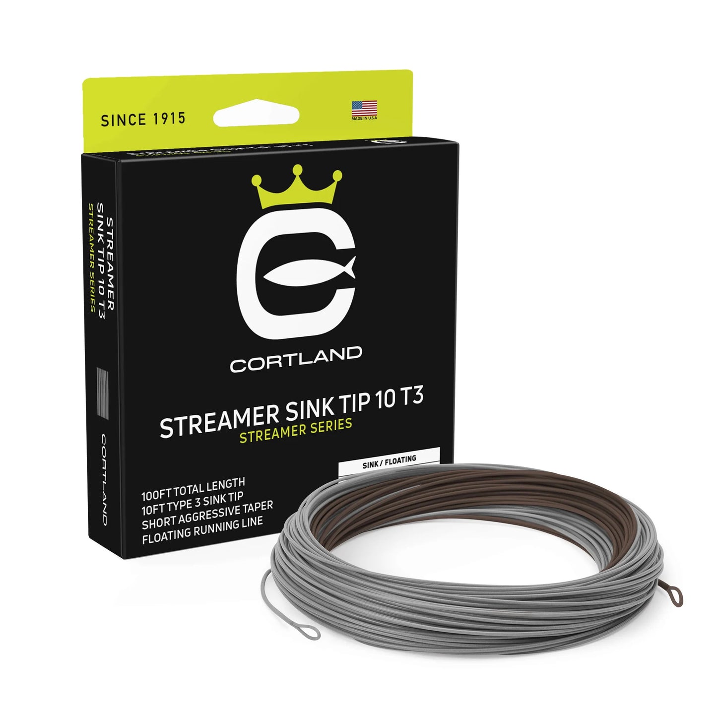 Cortland Streamer Sink Tip T3 100 ft