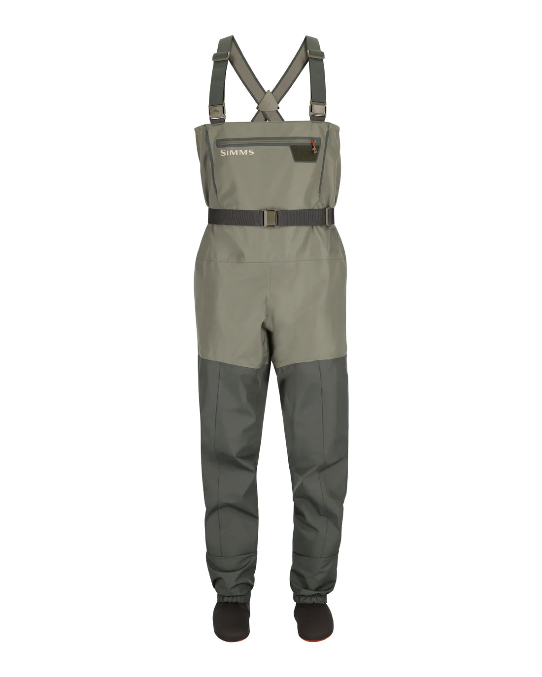 Simms- Mens Tributary Wader, Stocking foot, Basalt