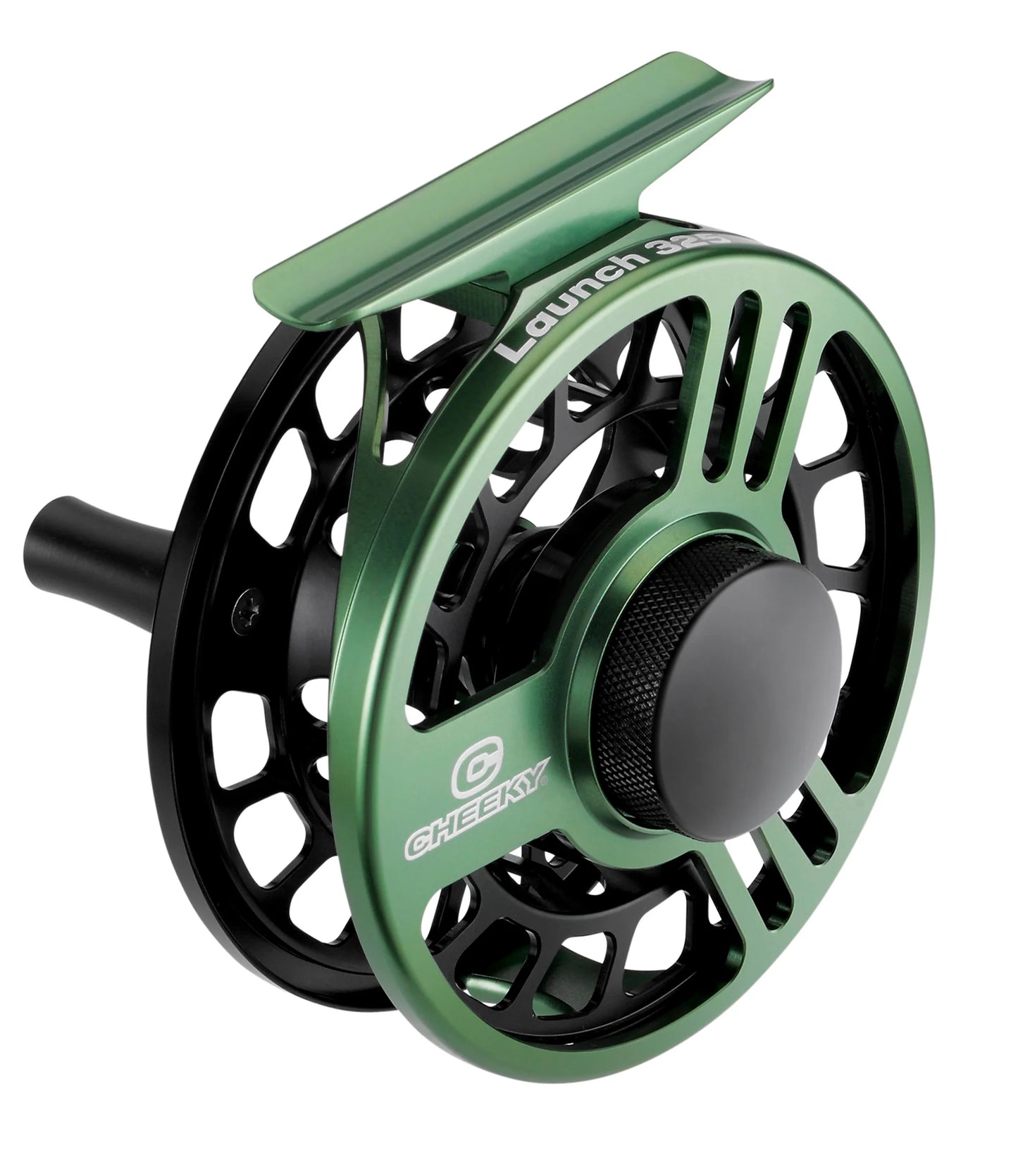 Cheeky - Launch 325 Fly Reel, Green/Black