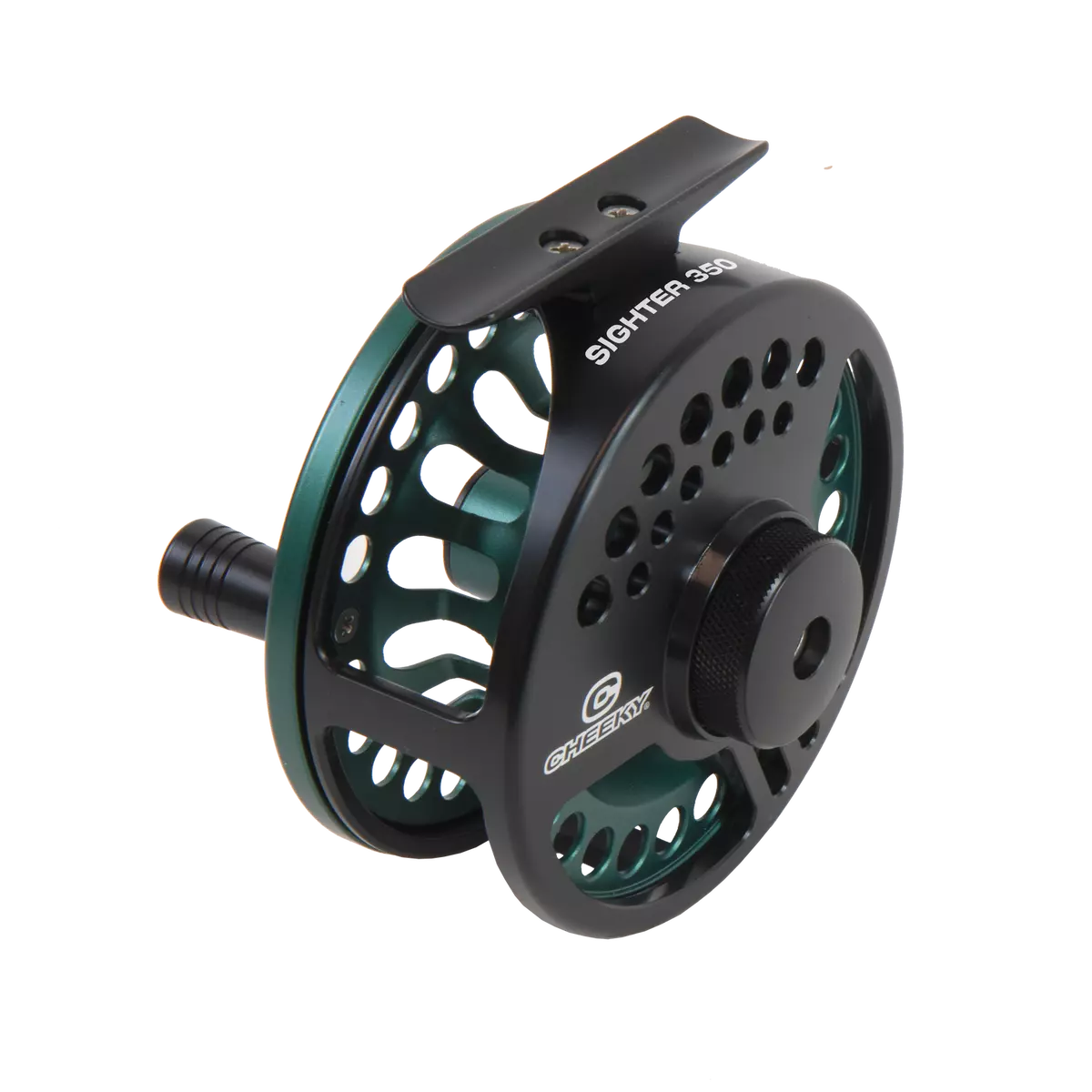 Cheeky - Sighter 350 Fly Reel, Black/Emerald