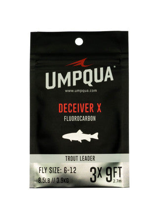 Umpqua - Deceiver X Fluorocarbon Leader 9'