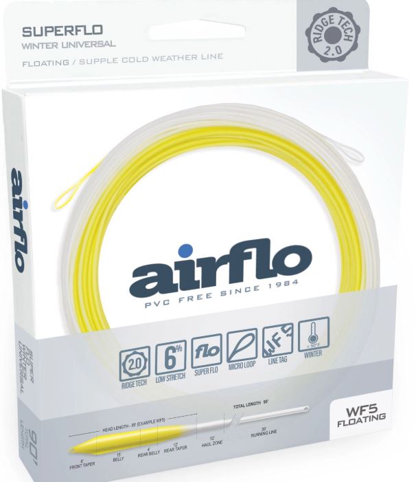 Airflo Superflo Universal Taper - Ultra Supple Winter Coating