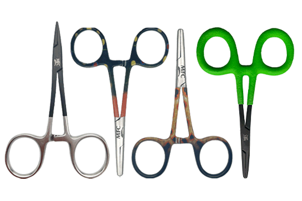 Forceps - River Camo - 5" Straight Tip