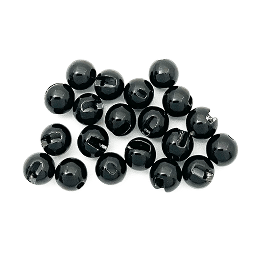 Slotted Tungsten Beads - 20 pcs