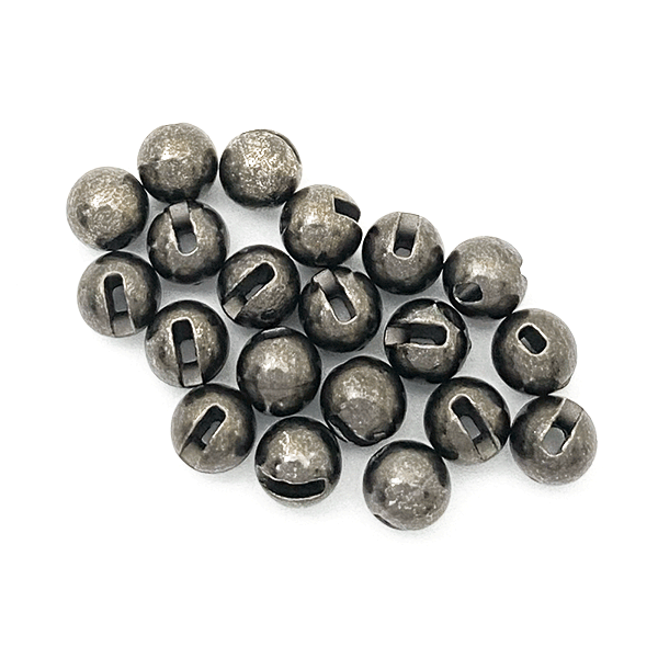 Slotted Tungsten Beads - 20 pcs