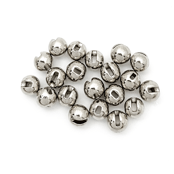 Slotted Tungsten Beads - 20 pcs