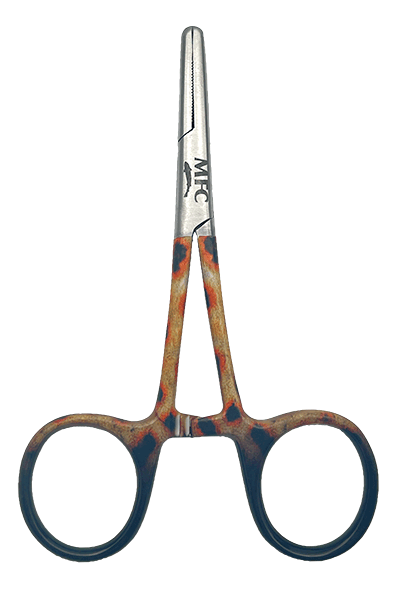 Forceps - River Camo - 5" Straight Tip