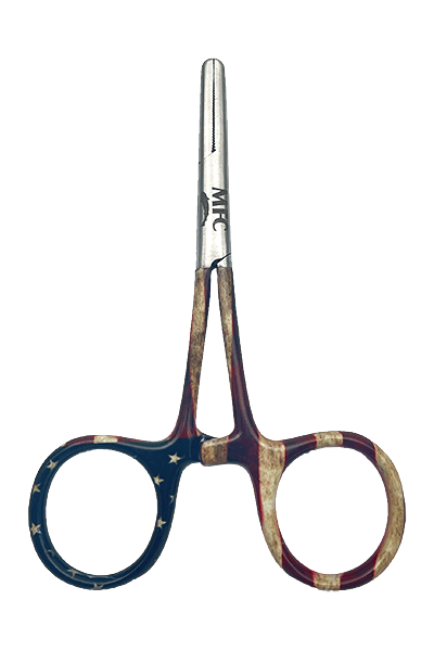 Forceps - River Camo - 5" Straight Tip