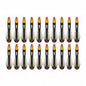 Synthetic JC (Gallus sonneratii) 17mm Small (180 feathers Bulk Pack)