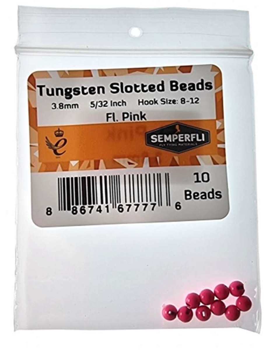 Tungsten Slotted Beads 3.8mm (5/32 inch)