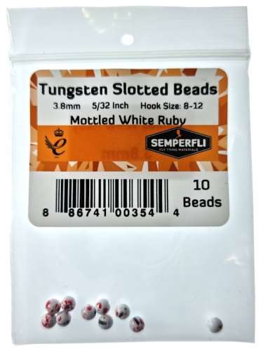 Tungsten Slotted Beads - Semperfli