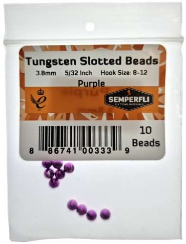 Tungsten Slotted Beads - Semperfli