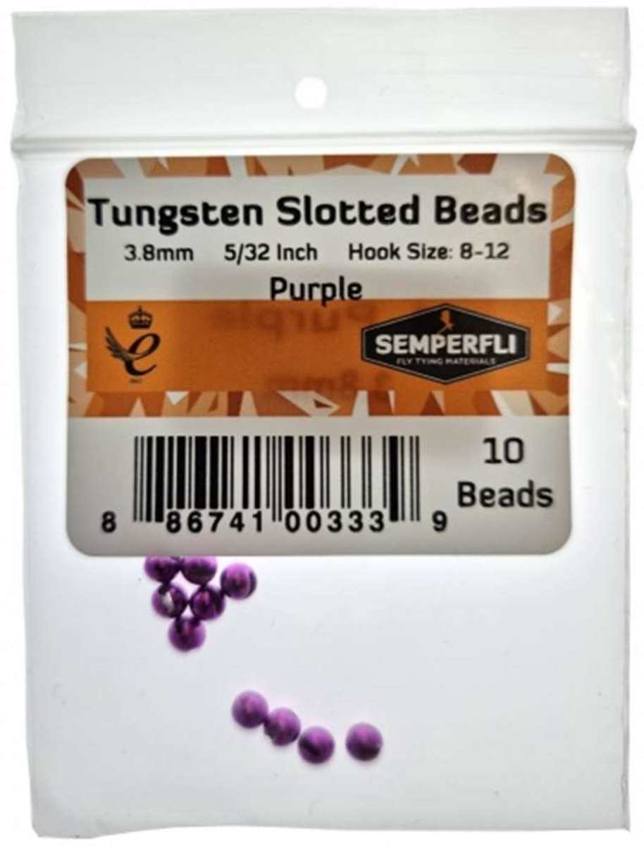 Tungsten Slotted Beads 3.8mm (5/32 inch)