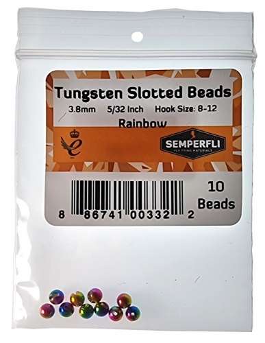 Tungsten Slotted Beads - Semperfli