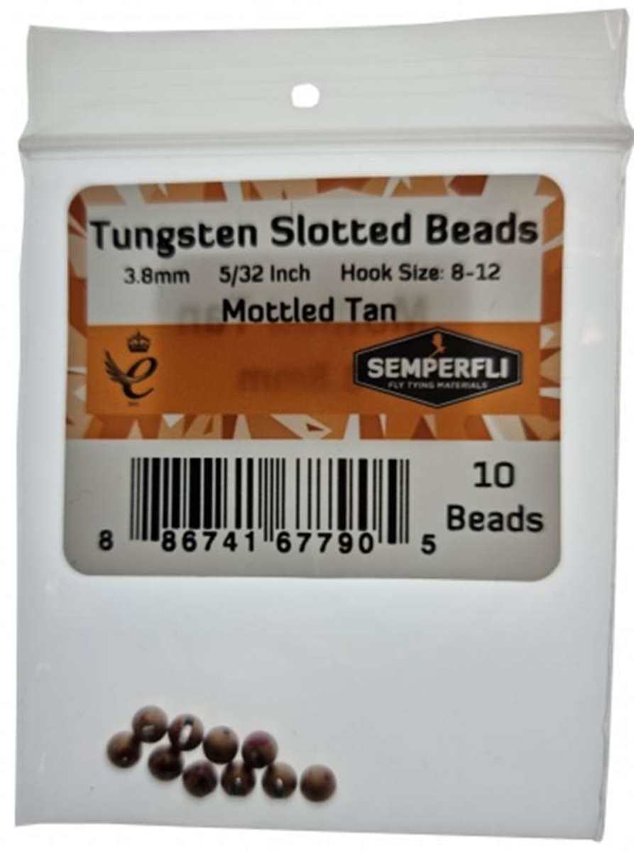 Tungsten Slotted Beads 3.8mm (5/32 inch)