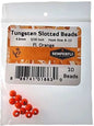 Tungsten Slotted Beads 4.6mm (3/16 inch)
