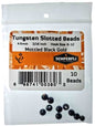 Tungsten Slotted Beads 4.6mm (3/16 inch)