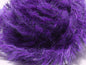 Medium 10mm Speckled Black Mohair Scruff