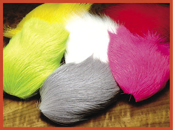 Deer Belly Hair, Dyed