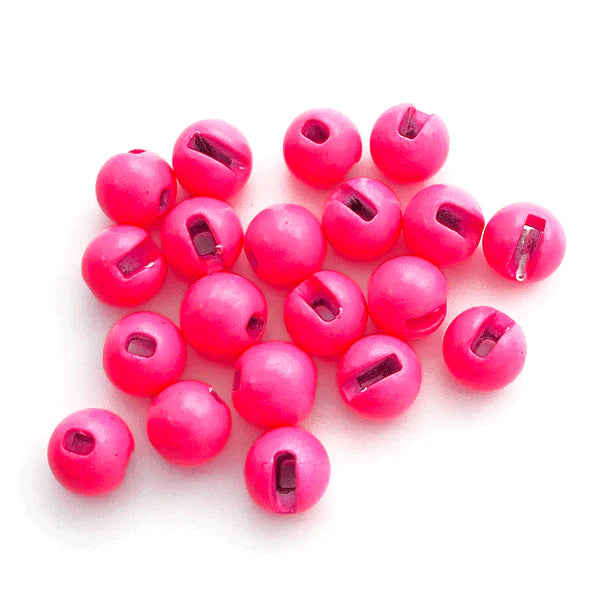 Slotted Tungsten Beads - 20 pcs