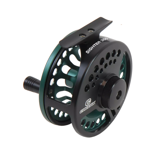 Cheeky - Sighter 350 Fly Reel, Black/Emerald