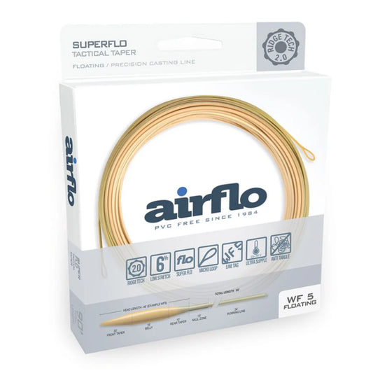 Airflo Superflo Ridge 2.0 Tactical Taper Bamboo/Watery Olive- WF3F
