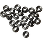 Tungsten Bead, Black, 20 pk