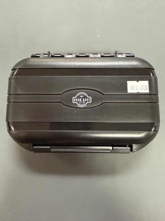Medium Water Proof Swing Leaf Fly Box Black