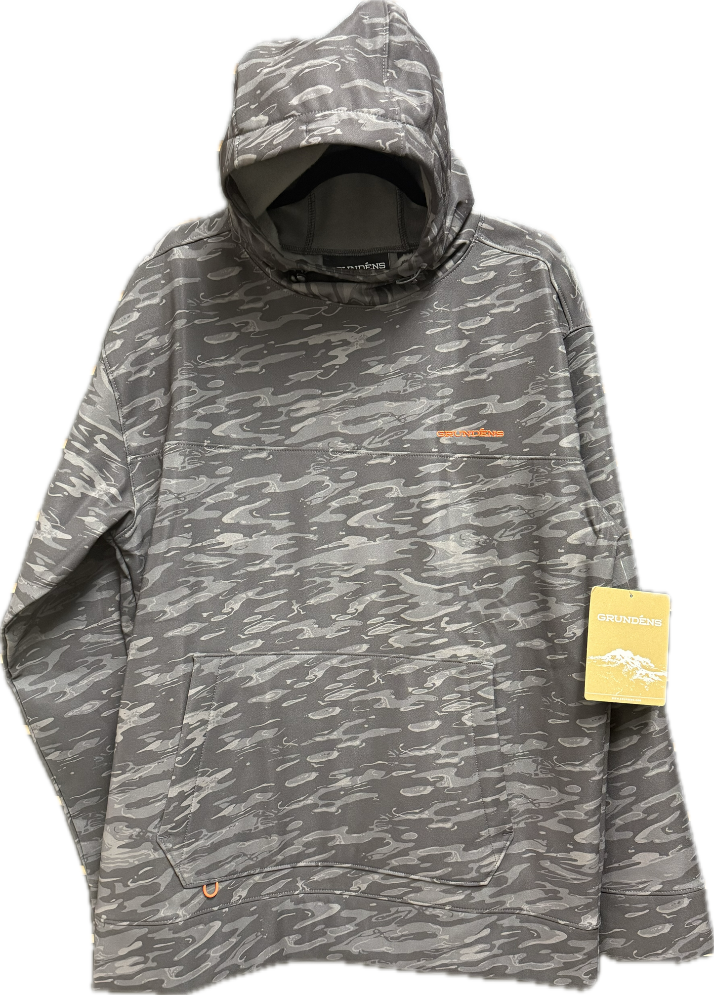 Kryall Hoodie, Back Cast Logo, By Grunden's