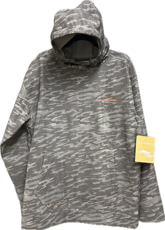 Kryall Hoodie, Back Cast Logo, By Grunden's