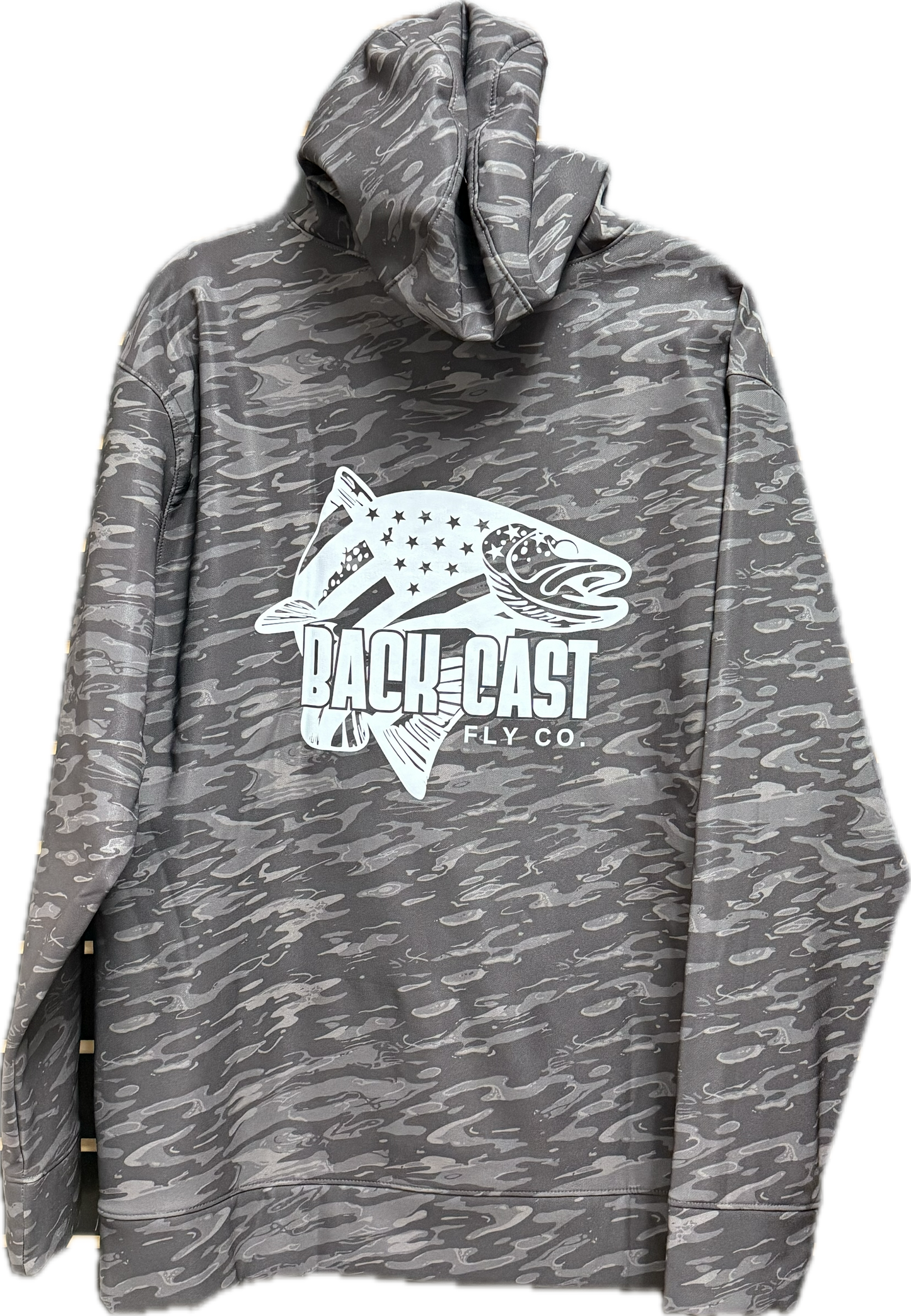 Kryall Hoodie, Back Cast Logo, By Grunden's