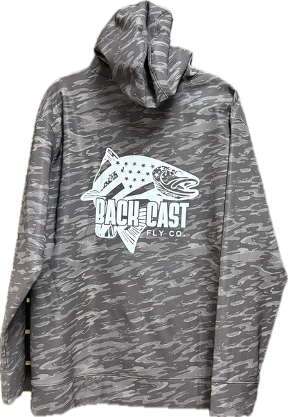 Kryall Hoodie, Back Cast Logo, By Grunden's