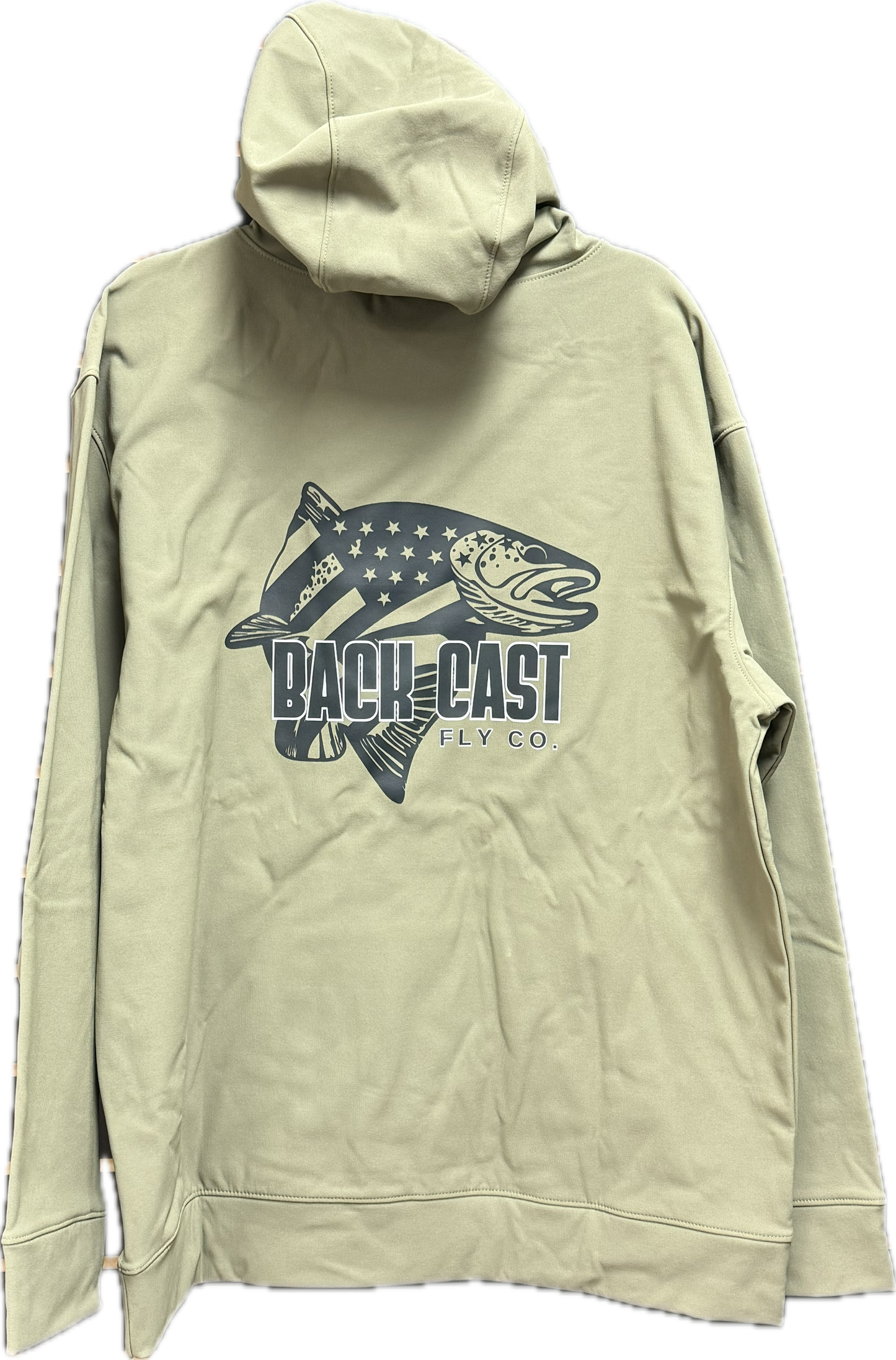 Kryall Hoodie, Back Cast Logo, By Grunden's