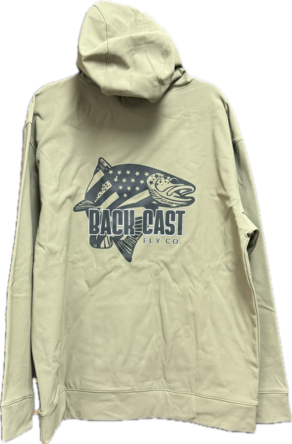 Kryall Hoodie, Back Cast Logo, By Grunden's