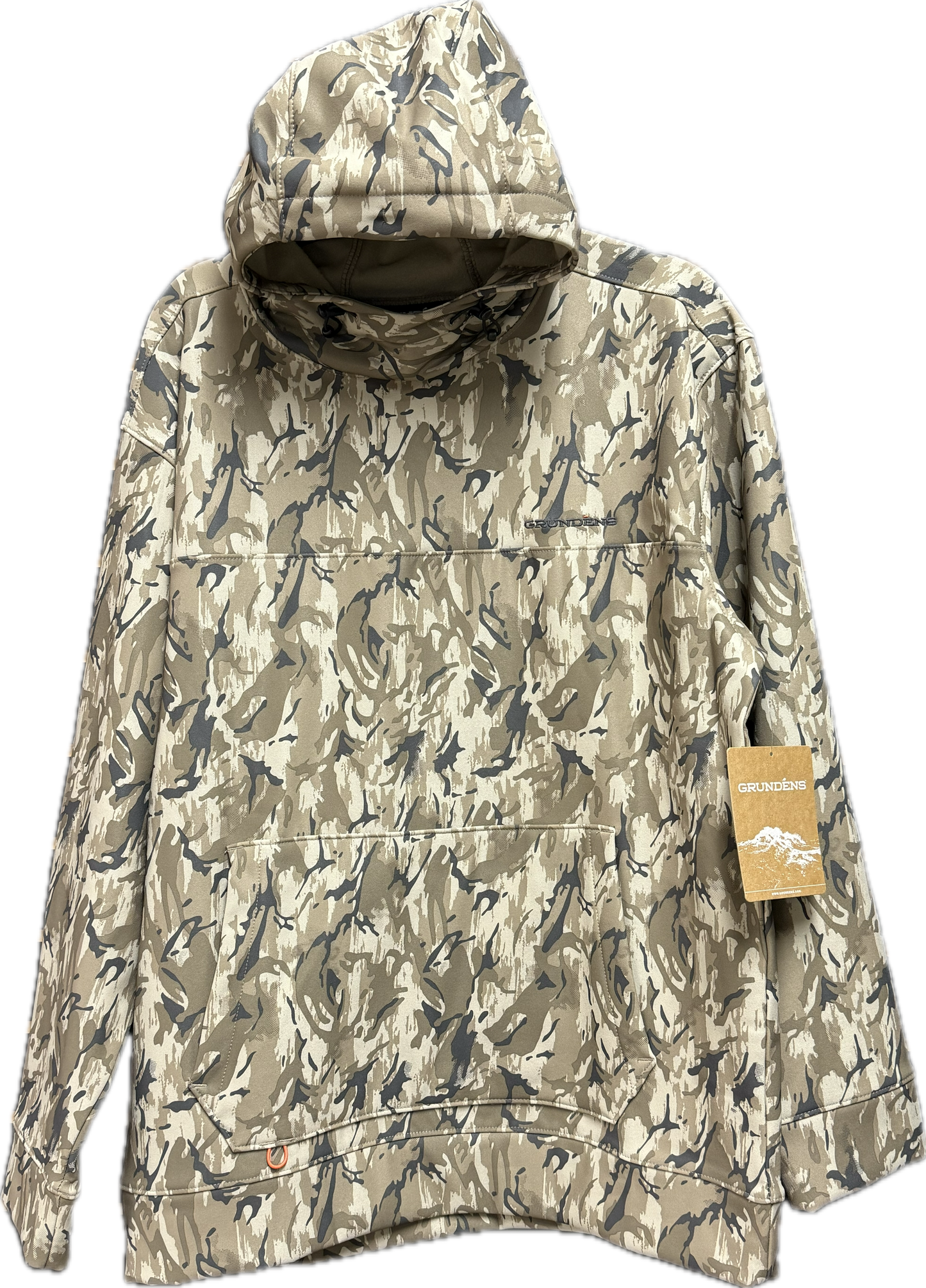 Kryall Hoodie, Back Cast Logo, By Grunden's