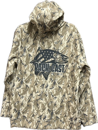 Kryall Hoodie, Back Cast Logo, By Grunden's