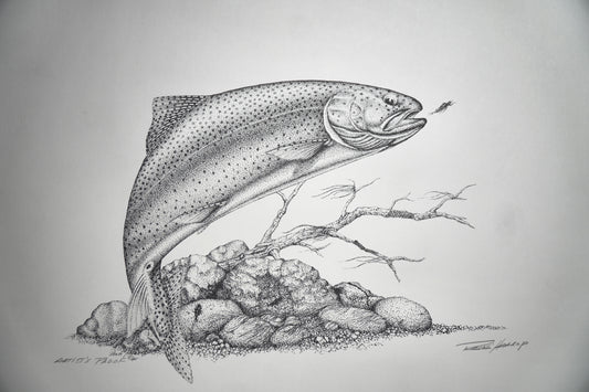 Spring Creek Emergence Print 12"x16" - Artist Proof