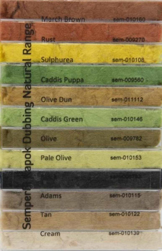 Kapok Dubbing Dispenser Naturals