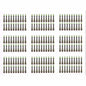 Synthetic JC (Gallus sonneratii) 17mm Small (180 feathers Bulk Pack)
