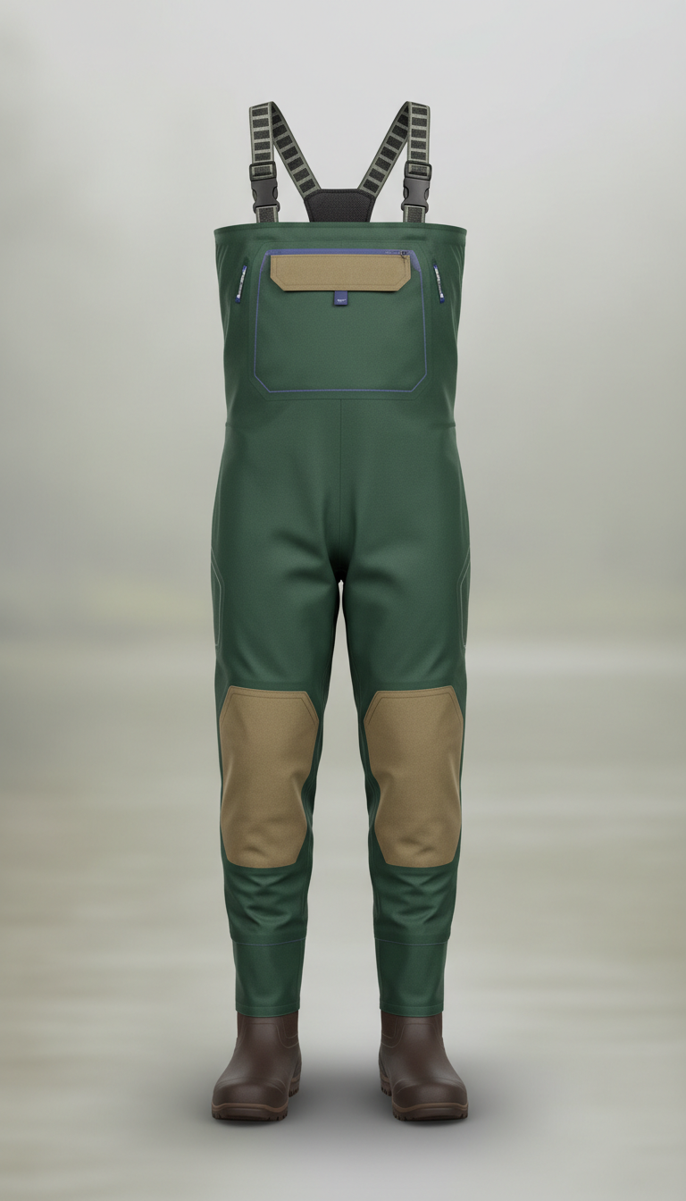 Breathable Chest Waders With Gravel Guards