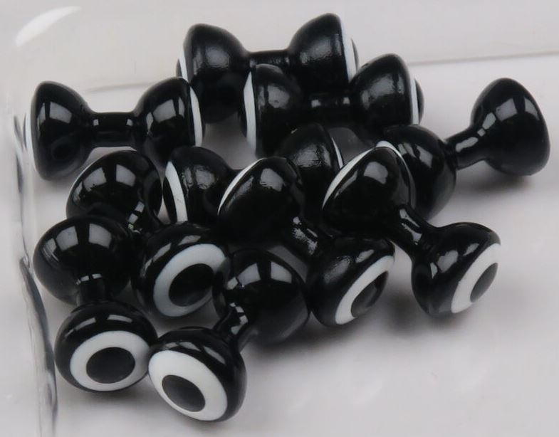 Double Pupil Lead Eyes - Large