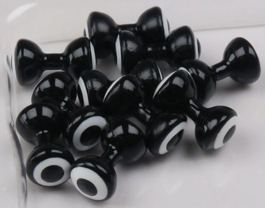 Double Pupil Lead Eyes - Large